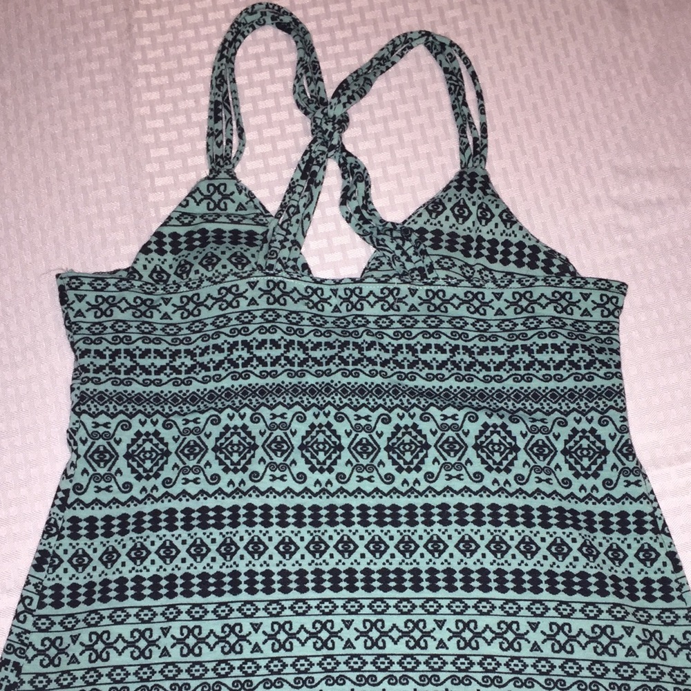 Tank Top with Criss-Cross Back
